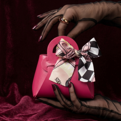 Cartera en Cuerina - Bolsa regalo