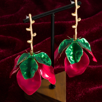 Aretes Pétalo Caído